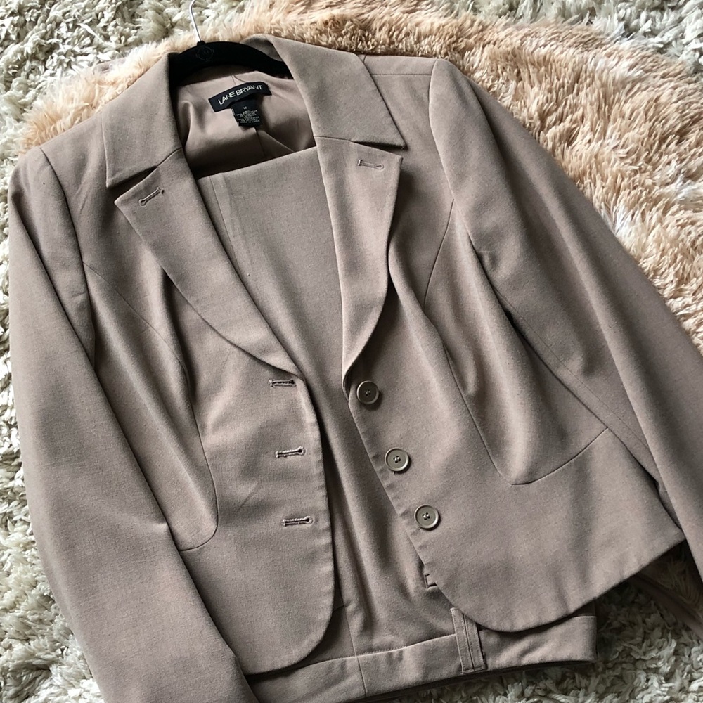 Lane Bryant Wide Leg Pant Suit